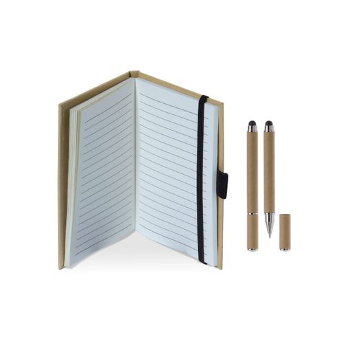 Carnet en carton A6 + stylo LT87949 - 9