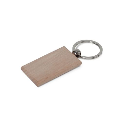 Porte-clés rectangulaire en bois - 2
