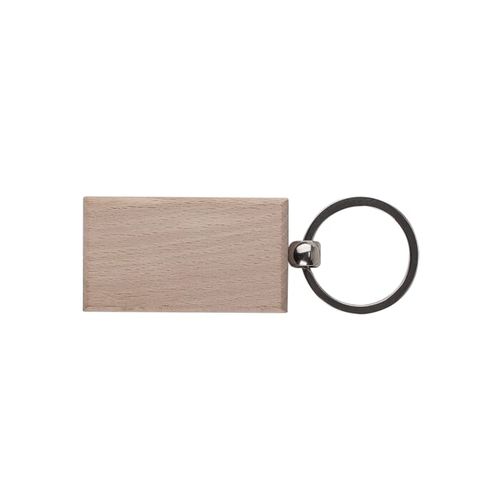 Porte-clés rectangulaire en bois - 3