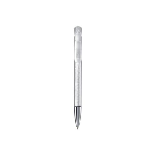 Stylo bille Atlas transparent et pointe métal - 4