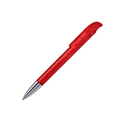 Stylo bille Atlas transparent et pointe métal - 2