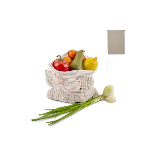 Sac de courses, réutilisable, en coton OEKO-TEX® 30x40cm - 1