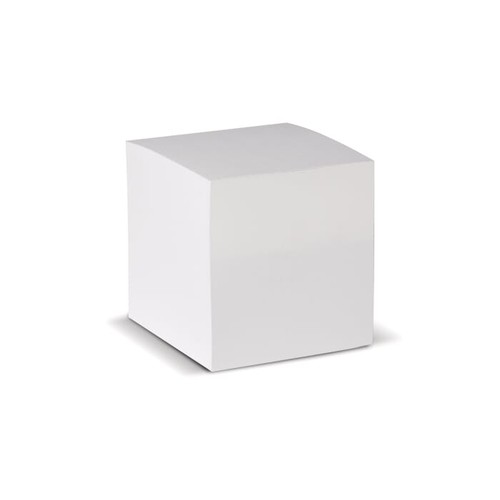 Bloc cube papier blanc 9x9x9cm - 2
