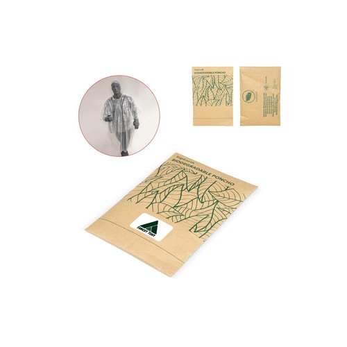 Poncho biodégradable - 1