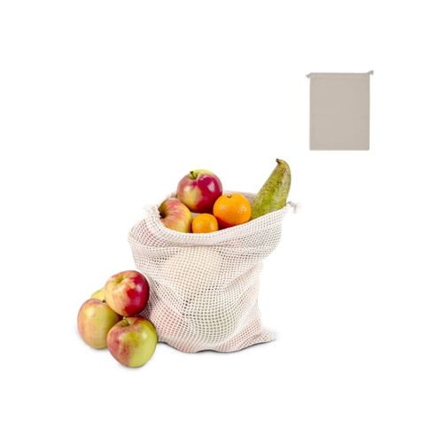 Sac de courses, réutilisable, en coton OEKO-TEX® 25x30cm - 1