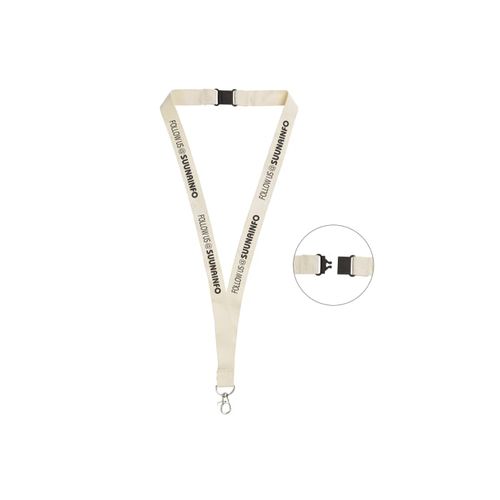 Lanyard coton biologique