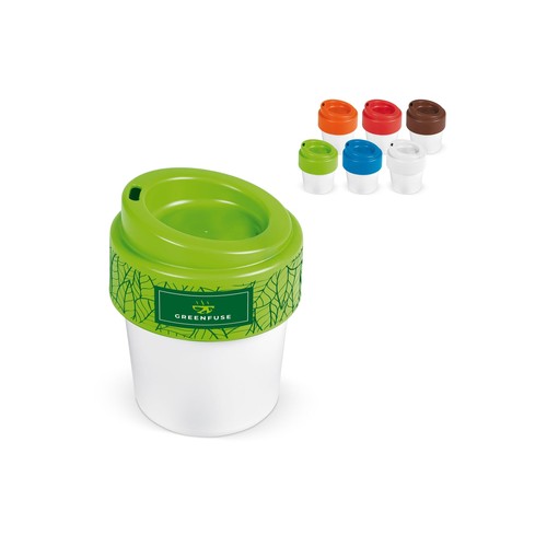 Tasse à café avec couvercle Hot-but-cool 240ml - 1