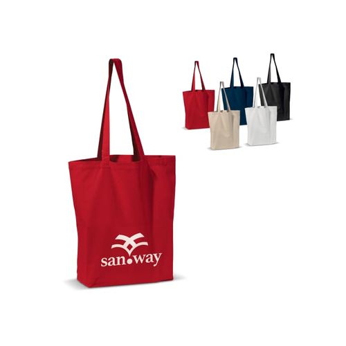 Sac à bandoulière toile 250g/m² 41x12x43cm - 1