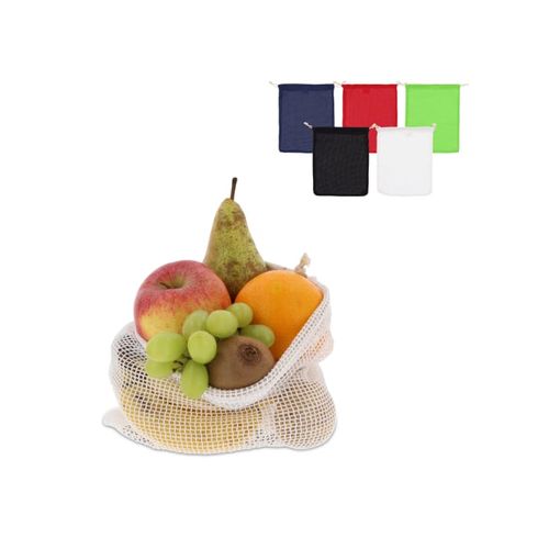 Sac de courses, réutilisable, en coton OEKO-TEX® 25x30cm - 1