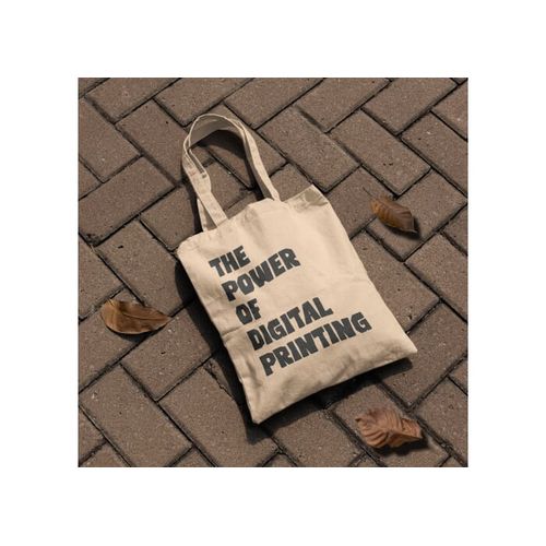 Sac à bandoulière coton OEKO-TEX® 140g/m² 38x42cm - 6