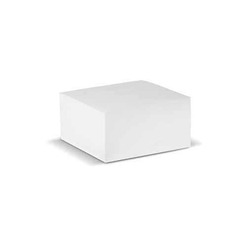 Cube papier blanc 10x10x5cm - 2