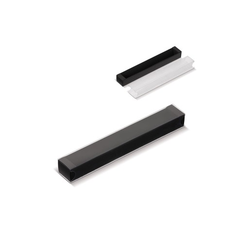 Etui cadeau personnalisé avec fourreau en PCV pour 1 stylo