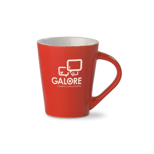 Mug Nice Rouge Brillant 270ml Personnalisé