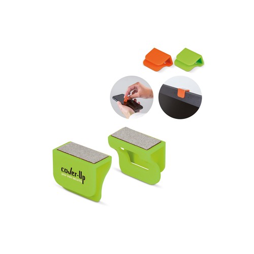 Cache webcam avec essuie écran - 1