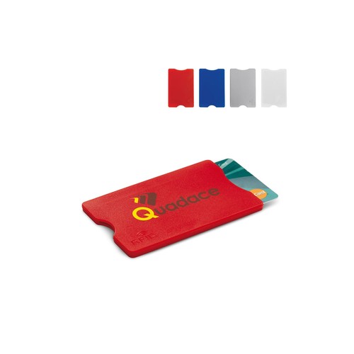 Porte-cartes bancaire personnalisé anti-RFID (étui en plastique rigide)