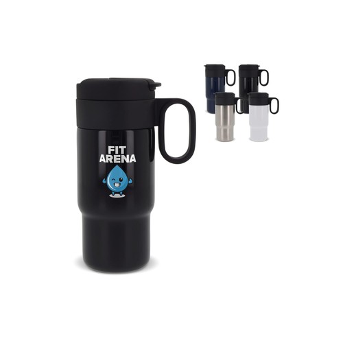 Mug isotherme pour voiture flow 300ml personnalisé