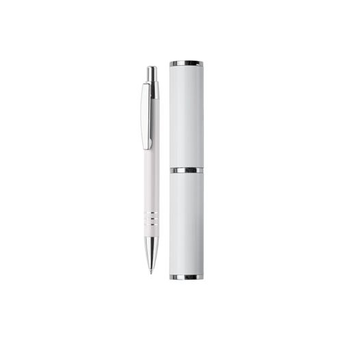 Stylo bille dans étui tube métal - 2