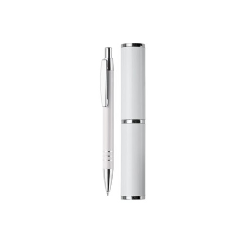 Stylo bille dans étui tube métal - 2