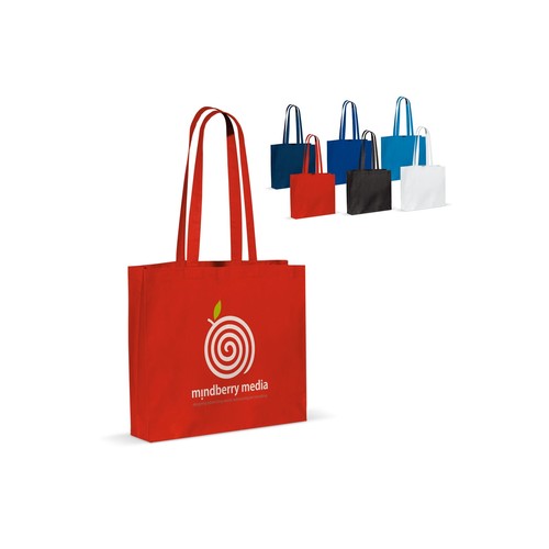 Sac à bandoulière coton OEKO-TEX® 140g/m² 40x10x35cm - 1