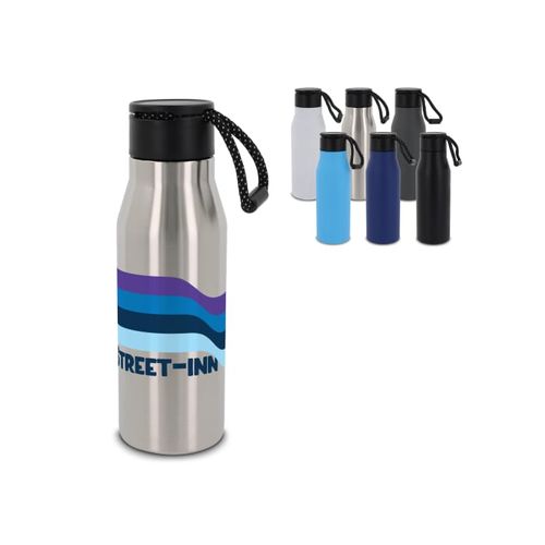 Bouteille isotherme avec dragonne 600ml - 1