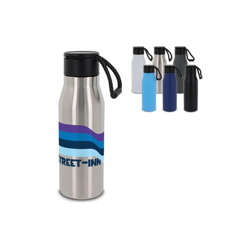 Bouteille isotherme avec dragonne personnalisée 600ml
