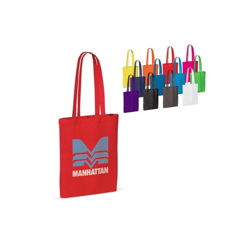 Sac à bandoulière coton OEKO-TEX® 140g/m² 38x42cm - 1