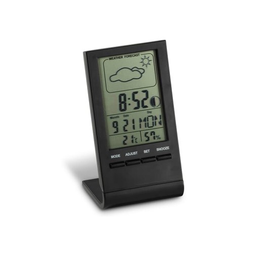 Station météo électronique noir - 2