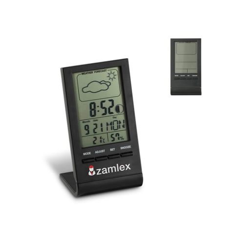 Station météo électronique noir - 1