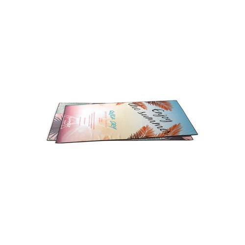 Serviette de plage à séchage rapide 1000x1800mm personnalisée