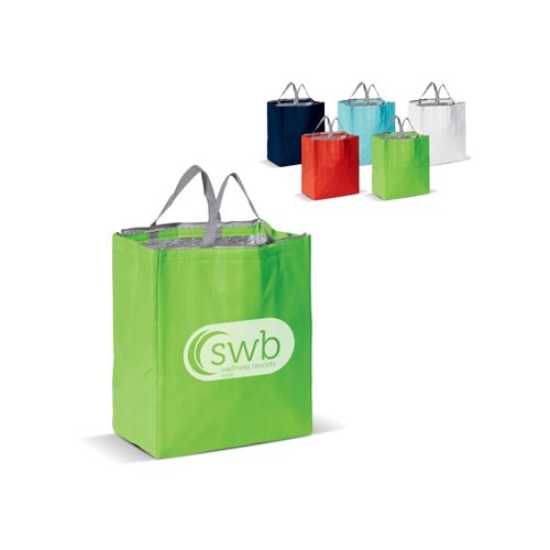 Sac isotherme 32.5 x 19.5 x 39 cm, 100 g/m², RIONDET SERIPUB, EYBENS