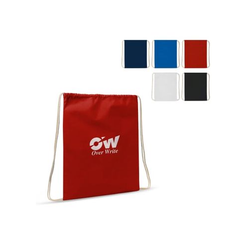 Sac cordelettes coton OEKO-TEX® 140g/m² 35x45cm - 1