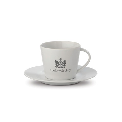 Tasse et sous-tasse Milano 160ml personnalisée