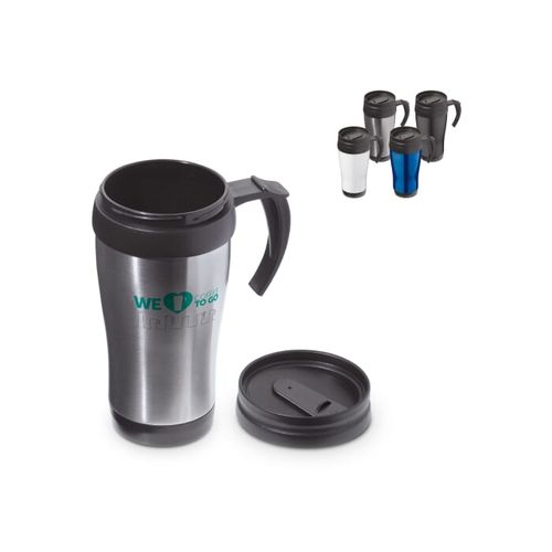 Mug métallique pour voiture 350ml - 1