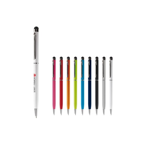 Stylo bille avec stylet personnalisé