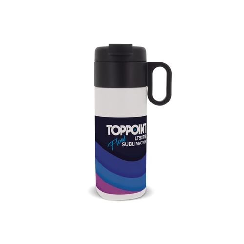 Borraccia termica Flow con manico sublimazione 400ml