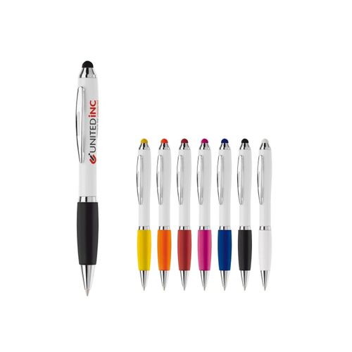 Stylo stylet Hawaï blanc - 1