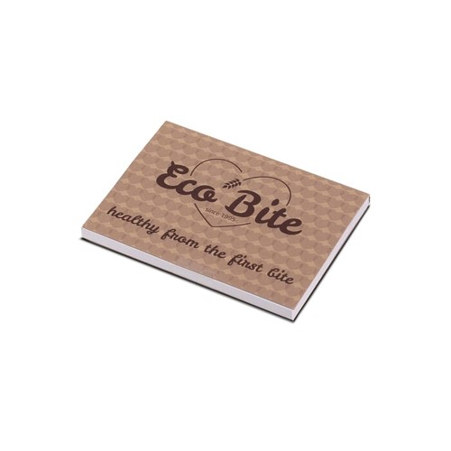 Bloc papier repositionnable avec couverture souple FSC 100 X72 - 2