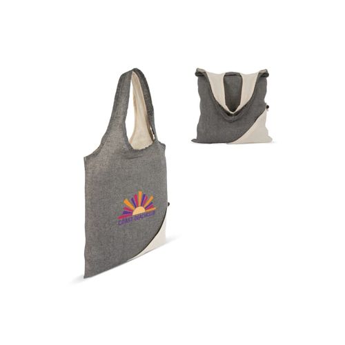 Sac à provisions Coton recyclé OEKO-TEX® 140g/m² 38x42cm - 1