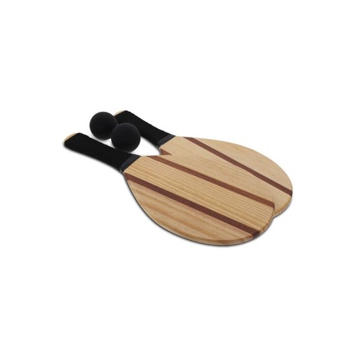 Set de plage frescobol en bois - 2