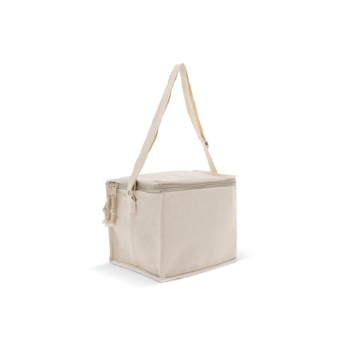 Sac isotherme coton carré 22x18x18cm - 2
