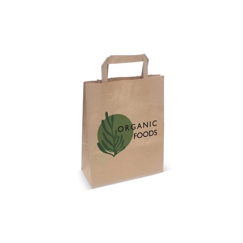 Sac en papier personnalisé 70g/m² 28x10x22cm