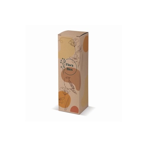 Boîte-cadeau personnalisée pour bouteilles moyennes