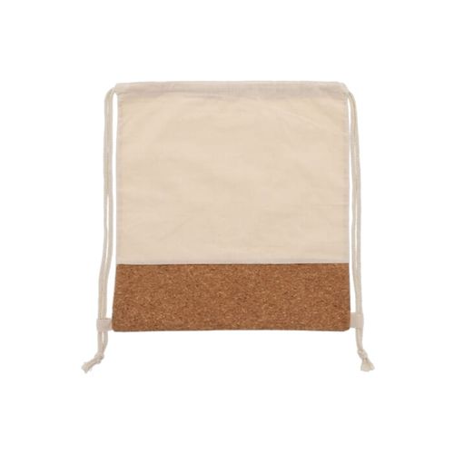 Sac Liège/Jute avec cordelettes en coton 38x41cm - 4