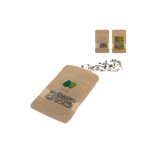 Sachets de graines de fleurs coupées 4 grammes personnalisés