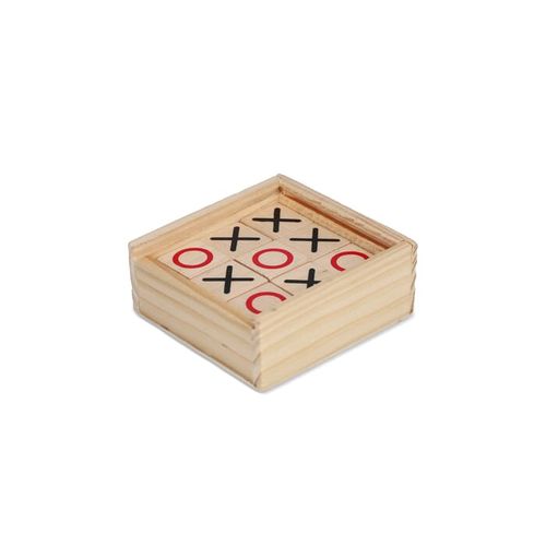Set Tic Tac Toe dans une boîte en bois - 3