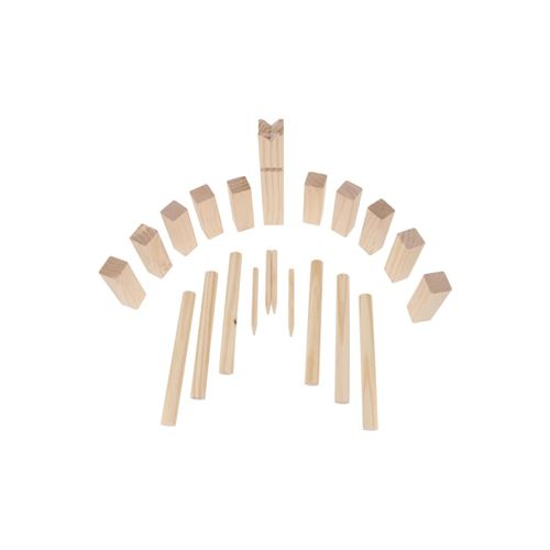 Jeu Kubb en bois en pochette - 3