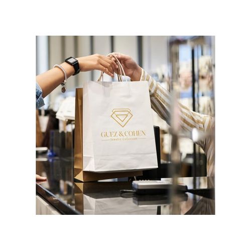 Sac en papier kraft 90g/m² 22x10x31cm - 3