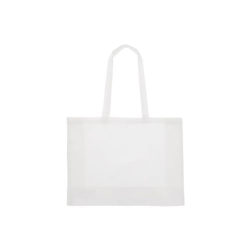 Recycled cotton bag with gusset 140g/m² 49x14x37cm - 4