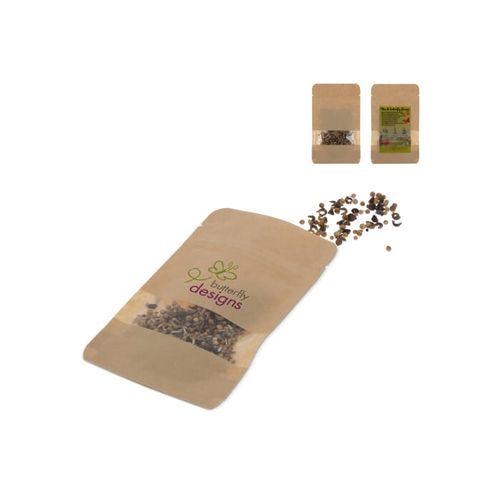 Sachets de graines de fleurs d'abeilles et de papillons 4 grammes