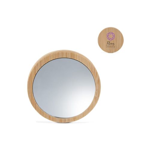 Miroir en bambou